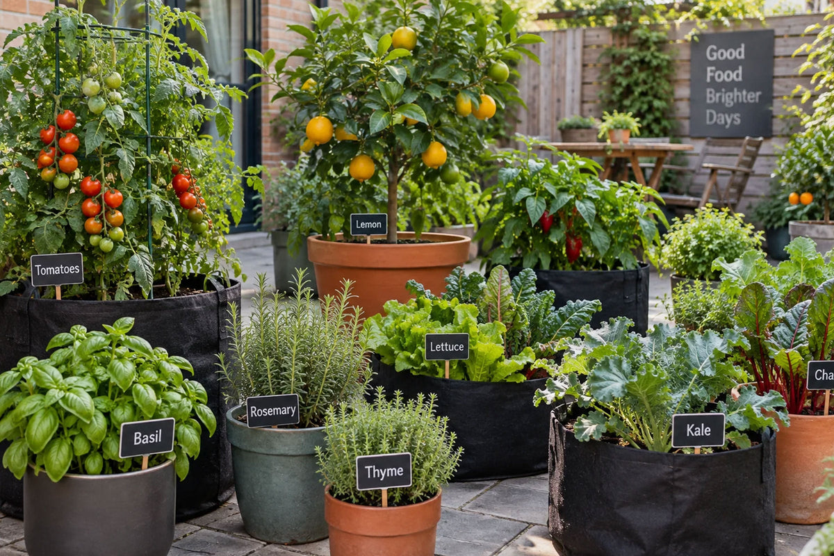 Containers & grow bags