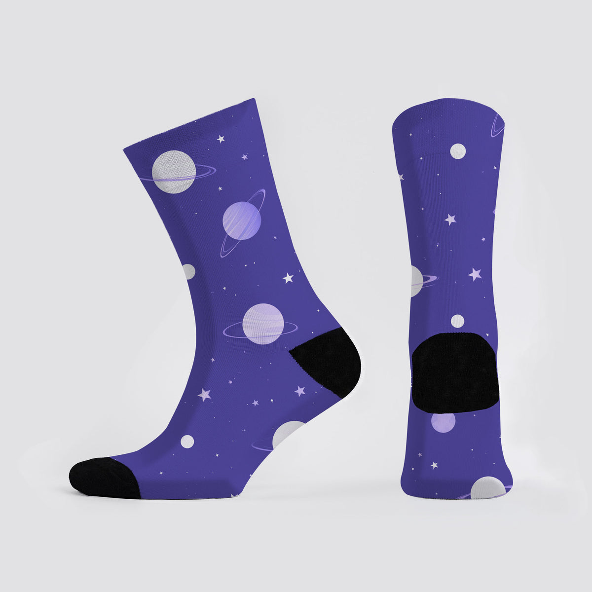 Space Mission Universe Crew Socks