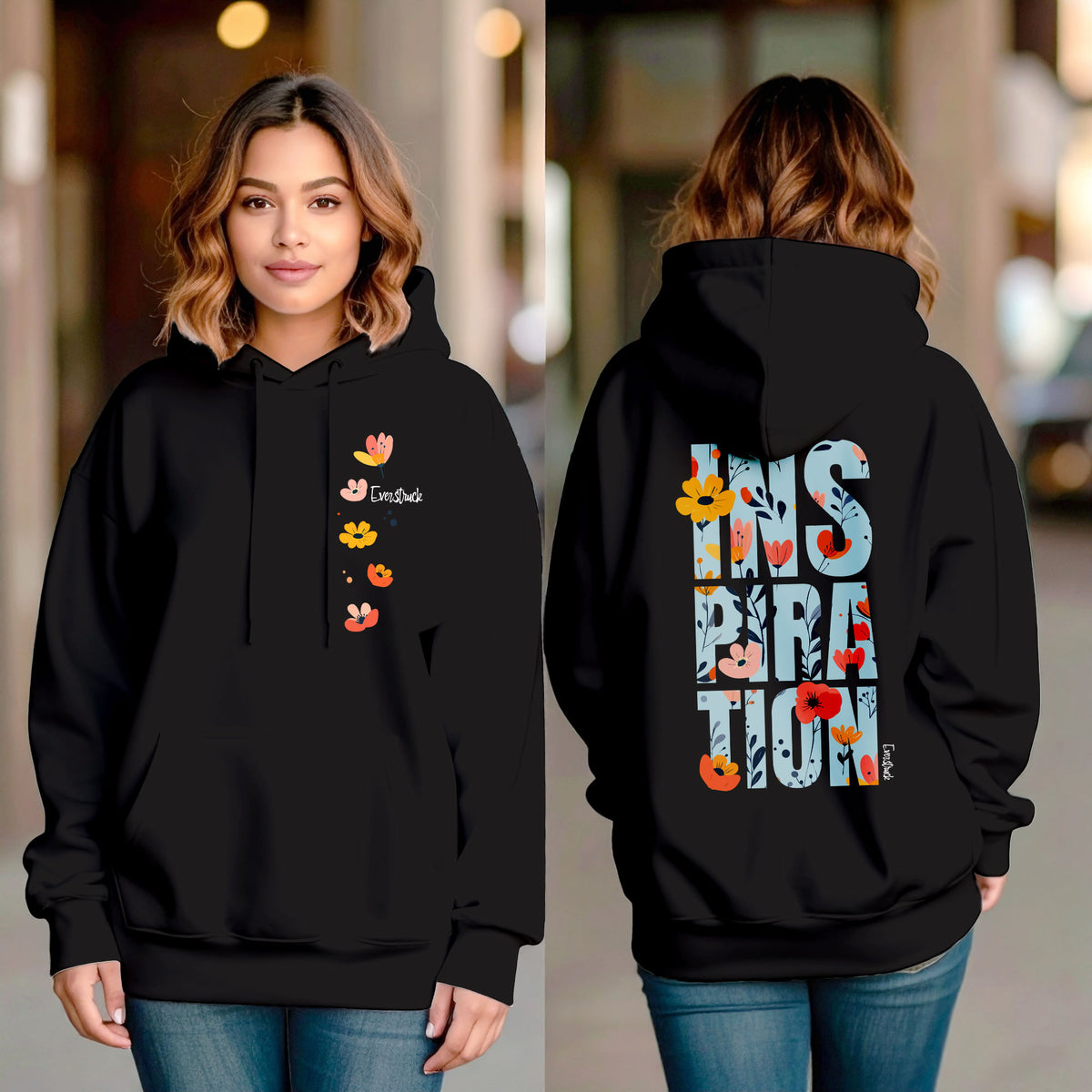 Inspiration Oversized Hoodie - Dark